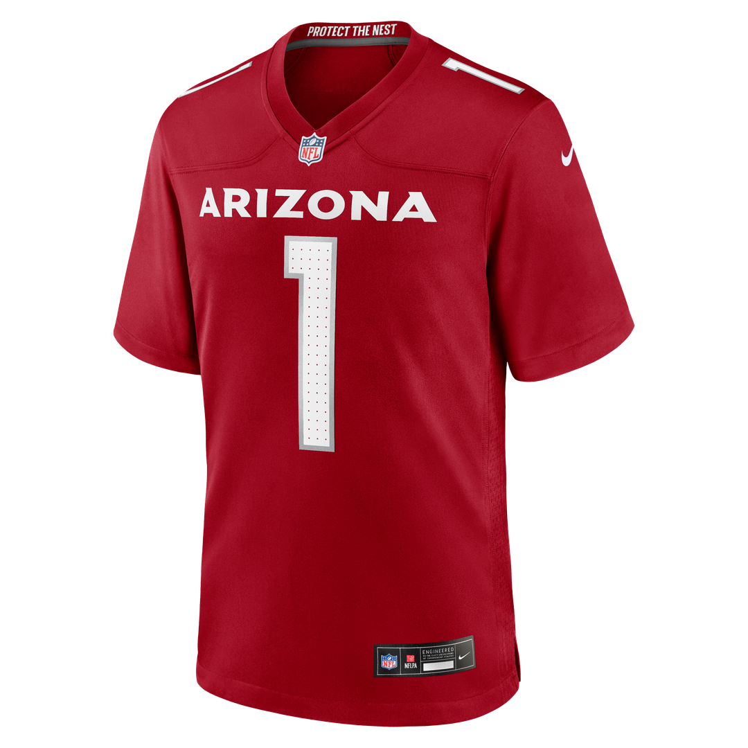 Mack Wilson Arizona Cardinals Nike Team Game Jersey - Cardinal Official NFL Team Apparel Football Fan Gear