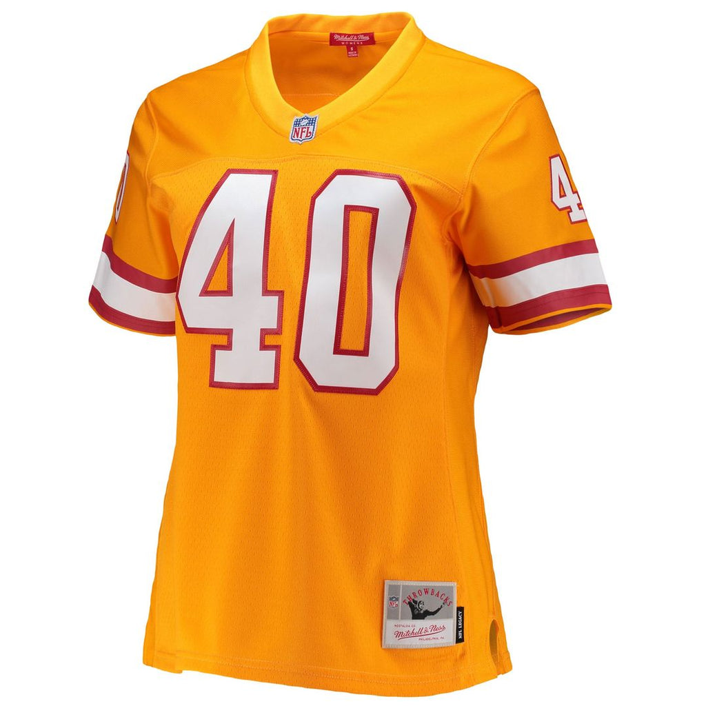 Mike Alstott Tampa Bay Buccaneers Mitchell & Ness Women's Legacy Replica Player Jersey - Orange Official NFL Team Apparel Football Fan Gear