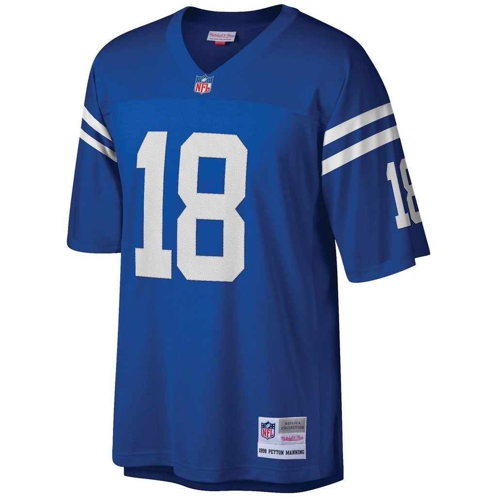 Peyton Manning Indianapolis Colts Mitchell & Ness Legacy Replica Jersey - White Official NFL Team Apparel Football Fan Gear