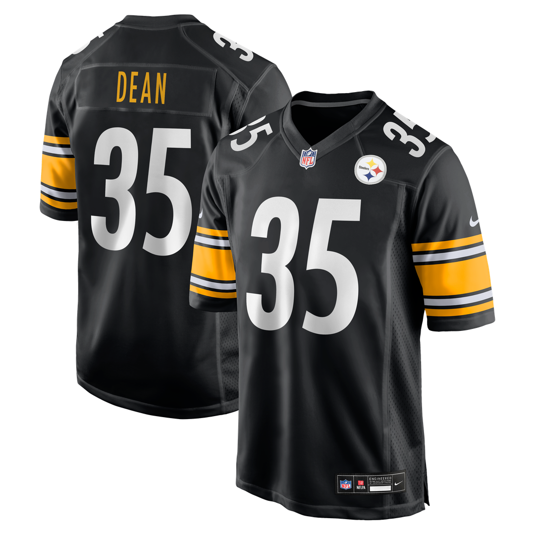 Jamel Dean Pittsburgh Steelers Nike Team Game Jersey - Black Official NFL Team Apparel Football Fan Gear