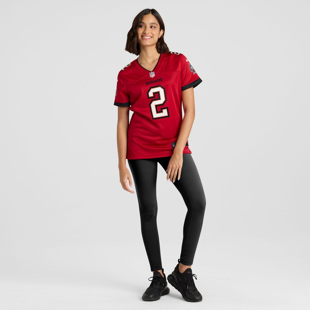 Emeka Egbuka Tampa Bay Buccaneers Nike Women's Game Jersey - White Official NFL Team Apparel Football Fan Gear