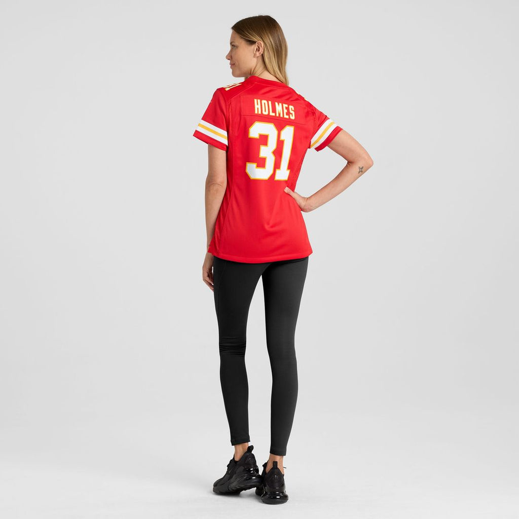 Priest Holmes Kansas City Chiefs Nike Women's Game Retired Player Jersey - Red Official NFL Team Apparel Football Fan Gear