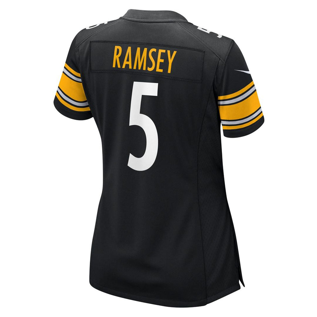 Jalen Ramsey Pittsburgh Steelers Nike Women's Team Game Jersey - Black Official NFL Team Apparel Football Fan Gear
