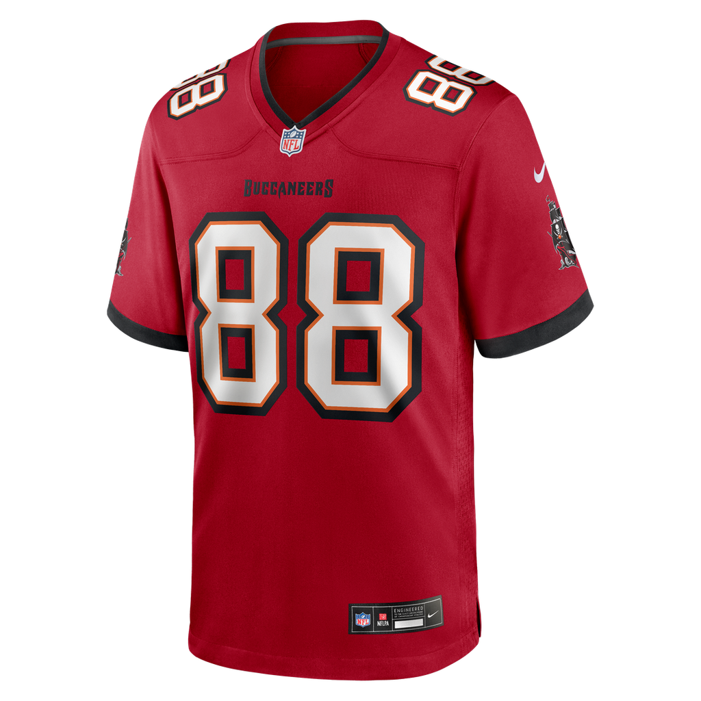 Cade Otton Tampa Bay Buccaneers Nike Game Player Jersey - Red Official NFL Team Apparel Football Fan Gear