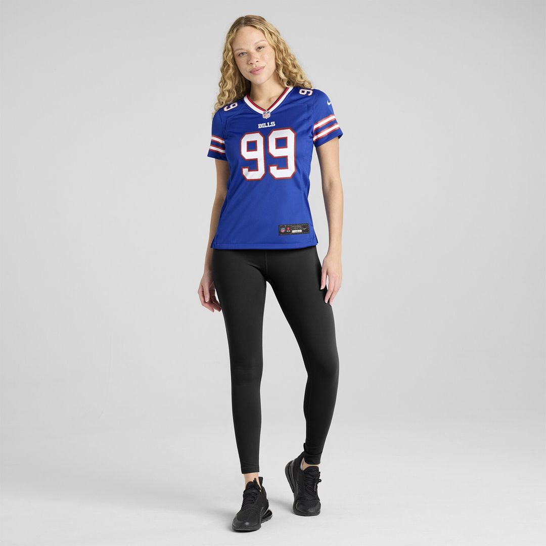Larry Ogunjobi Buffalo Bills Nike Women's Team Game Jersey - Royal Official NFL Team Apparel Football Fan Gear
