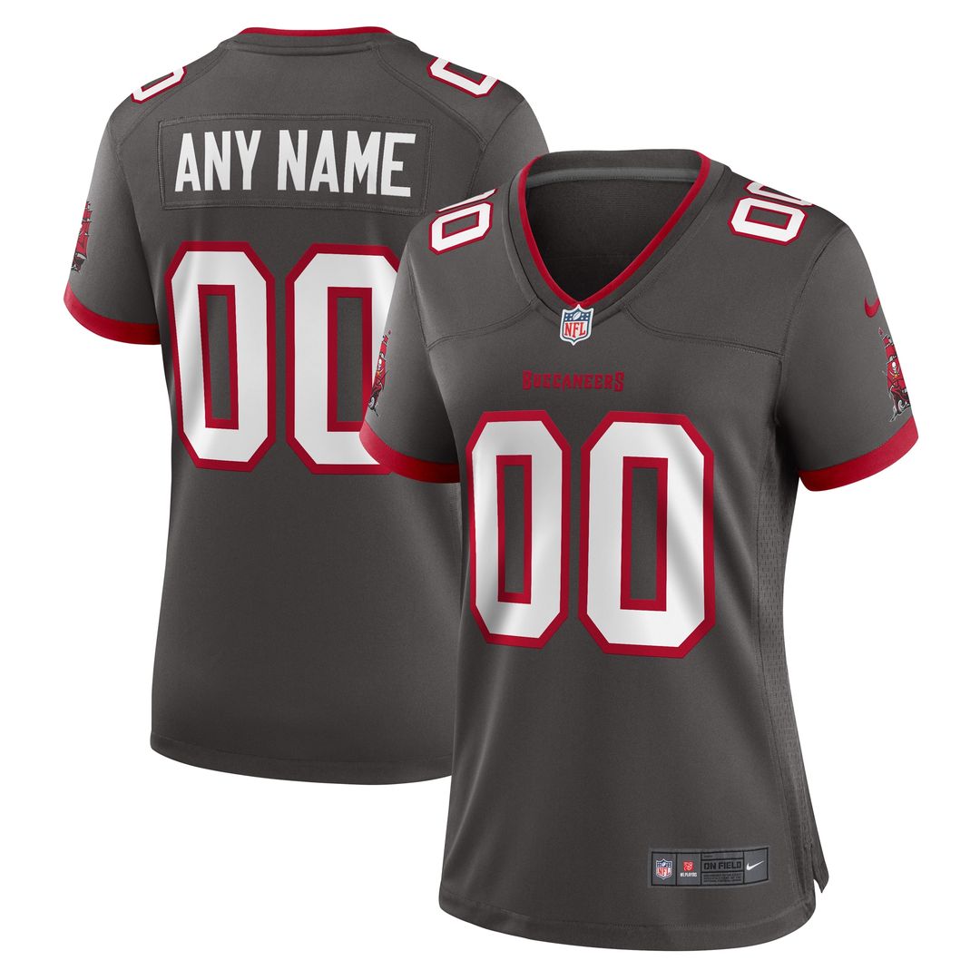 Tampa Bay Buccaneers Nike Women's Custom Throwback Game Jersey - Orange Official NFL Team Apparel Football Fan Gear