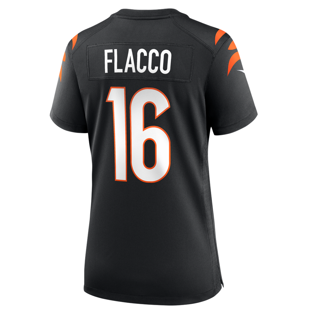Joe Flacco Cincinnati Bengals Nike Women's Team Game Jersey - Black Official NFL Team Apparel Football Fan Gear