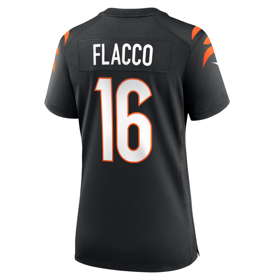 Joe Flacco Cincinnati Bengals Nike Women's Team Game Jersey - Black Official NFL Team Apparel Football Fan Gear