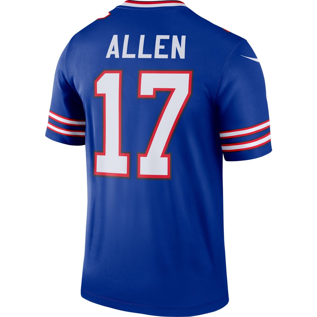 Josh Allen Buffalo Bills Nike Legend Player Performance Top - Royal NFL Fan Gear Popular Style