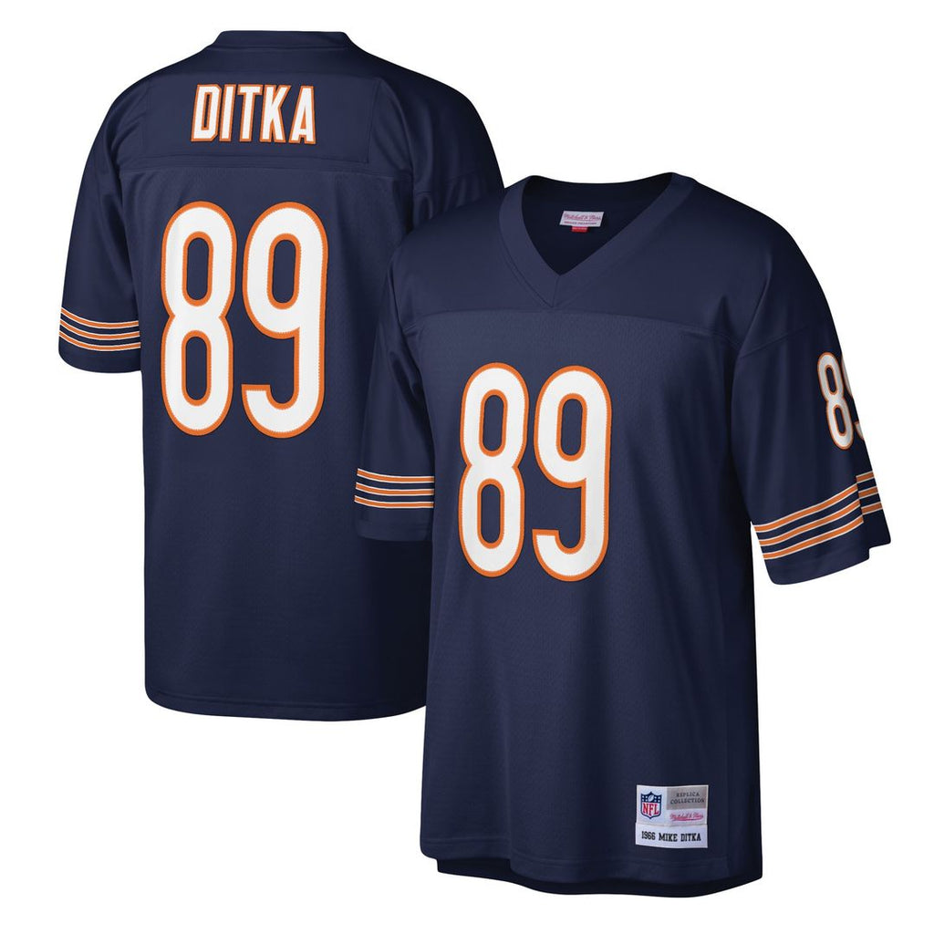 Mike Ditka Chicago Bears Mitchell & Ness Legacy Replica Jersey - Navy Official NFL Team Apparel Football Fan Gear