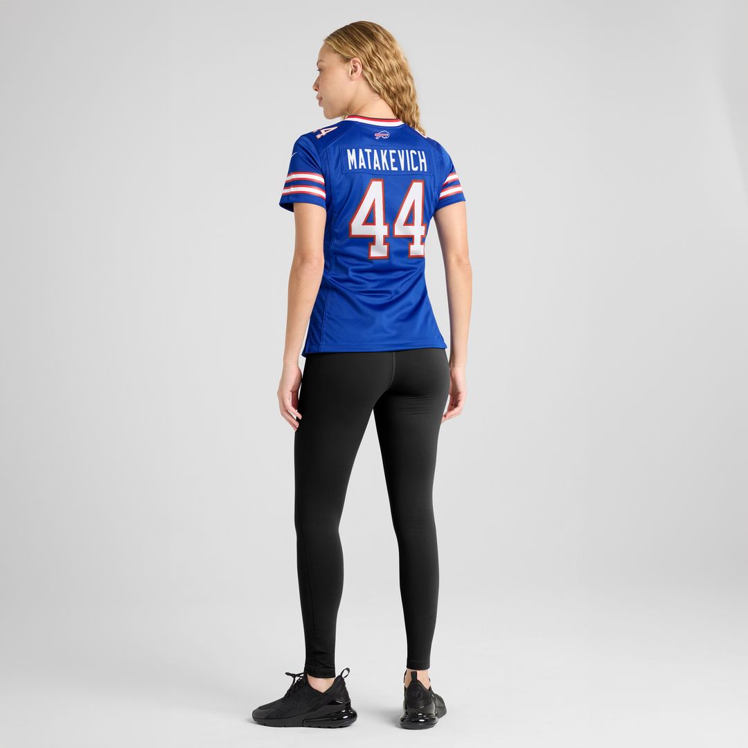 Tyler Matakevich Buffalo Bills Nike Women's Player Game Jersey - Royal Official NFL Team Apparel Football Fan Gear