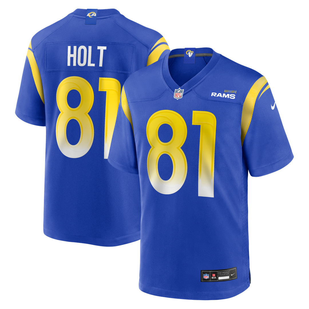 Torry Holt Los Angeles Rams Nike Game Retired Player Jersey - Royal Official NFL Team Apparel Football Fan Gear