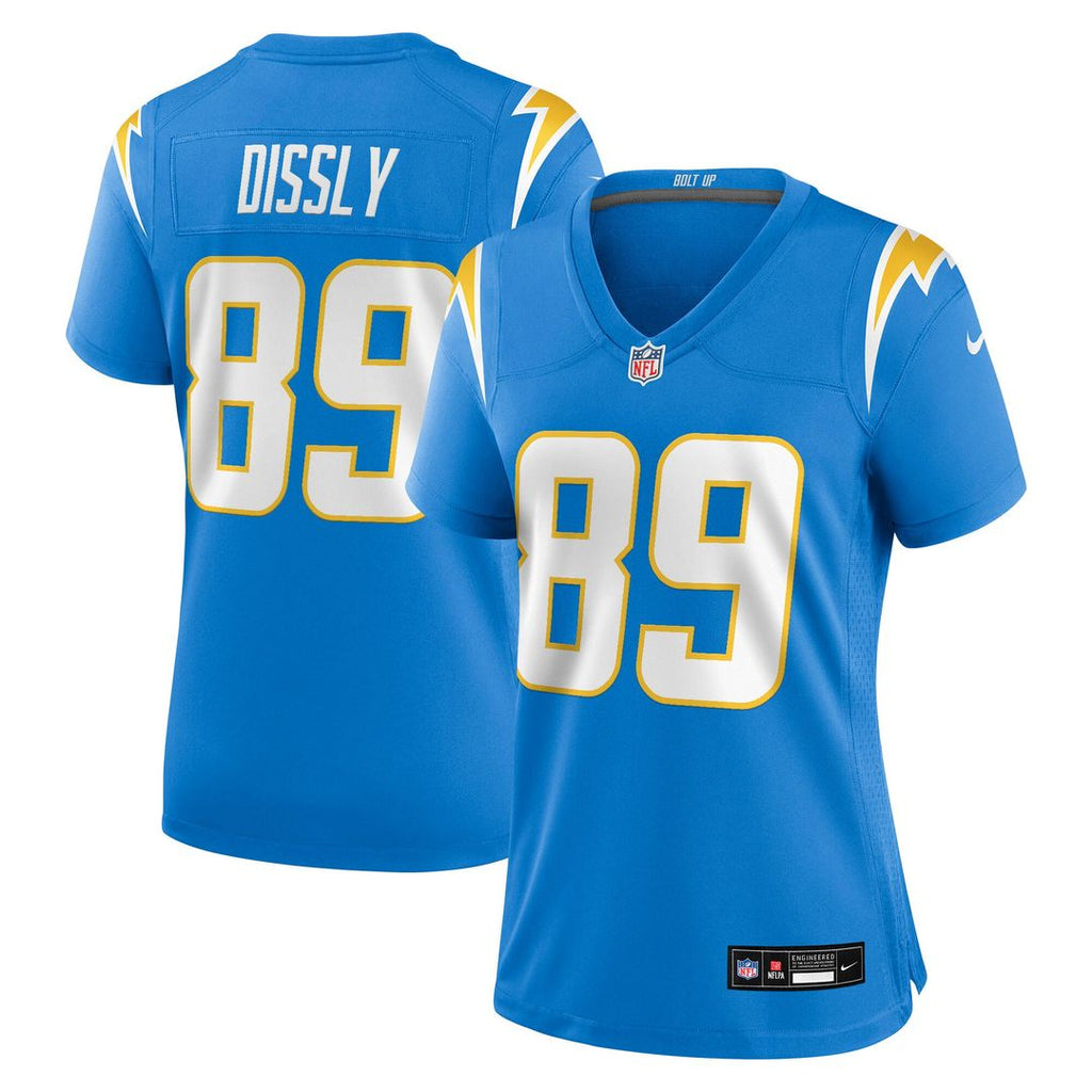 Will Dissly Los Angeles Chargers Nike Women's Team Game Jersey - Powder Blue Official NFL Team Apparel Football Fan Gear