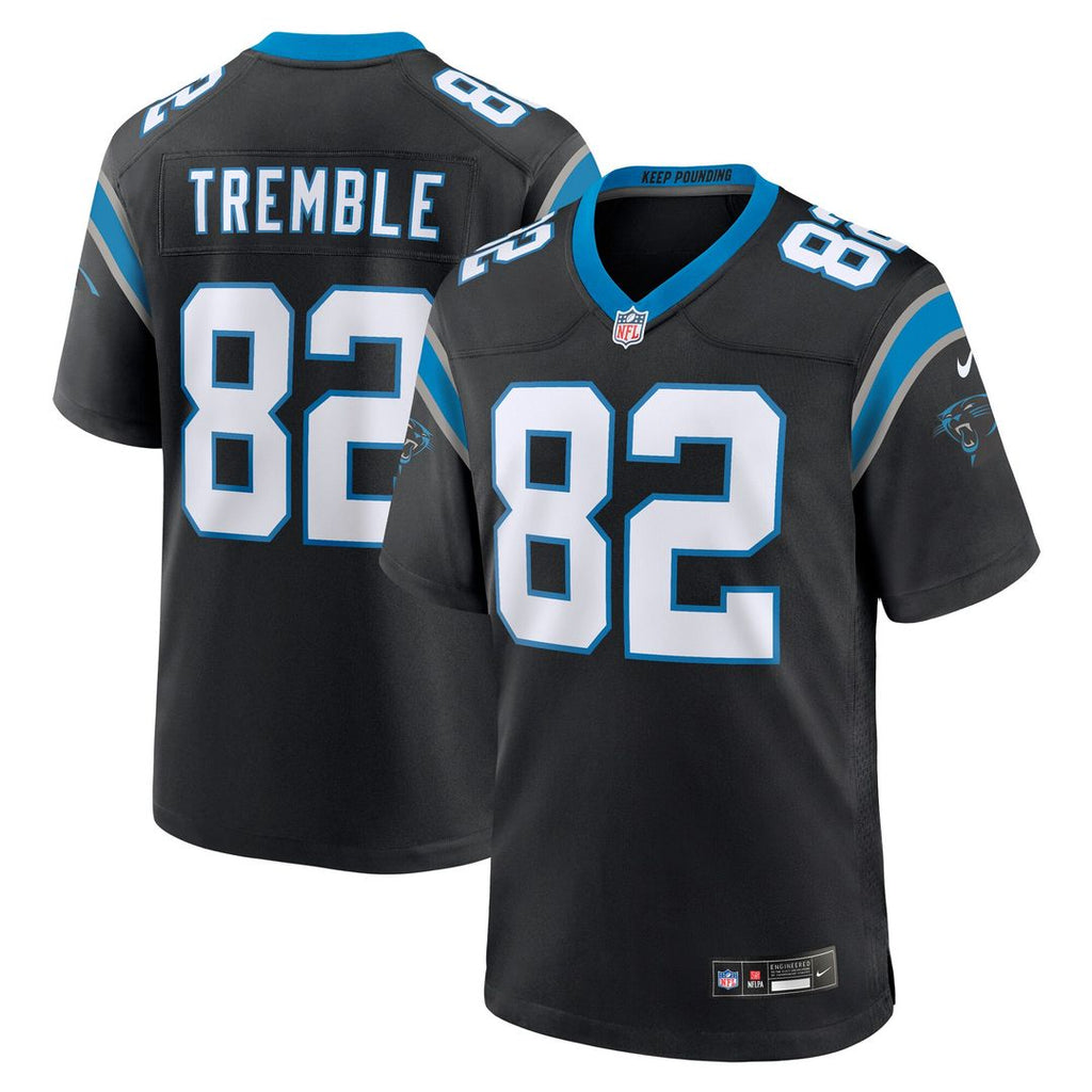 Tommy Tremble Carolina Panthers Nike Team Game Jersey - Black Official NFL Team Apparel Football Fan Gear