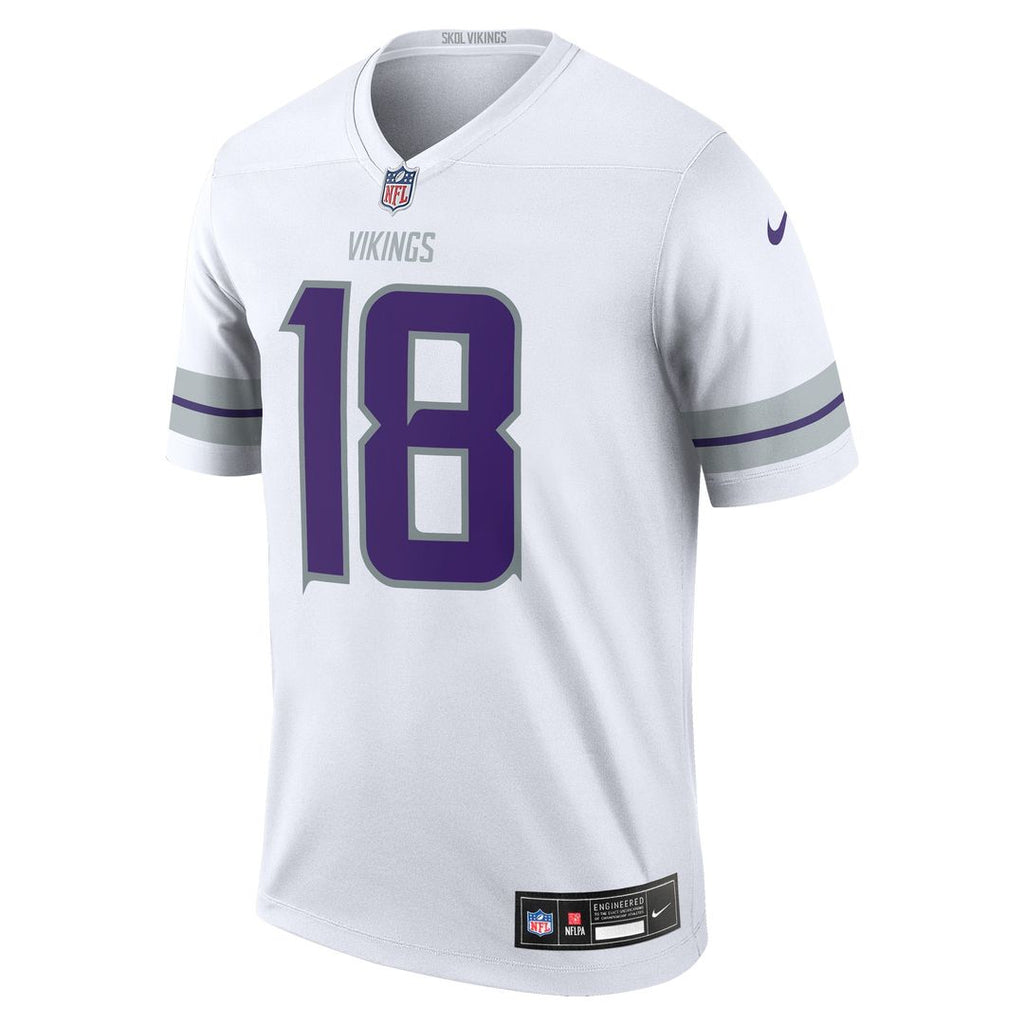 Justin Jefferson Minnesota Vikings Nike Legend Player Performance Top - Purple NFL Fan Gear Popular Style
