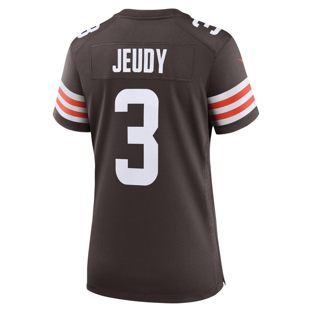 Jerry Jeudy Cleveland Browns Nike Women's Game Jersey - Brown Official NFL Team Apparel Football Fan Gear