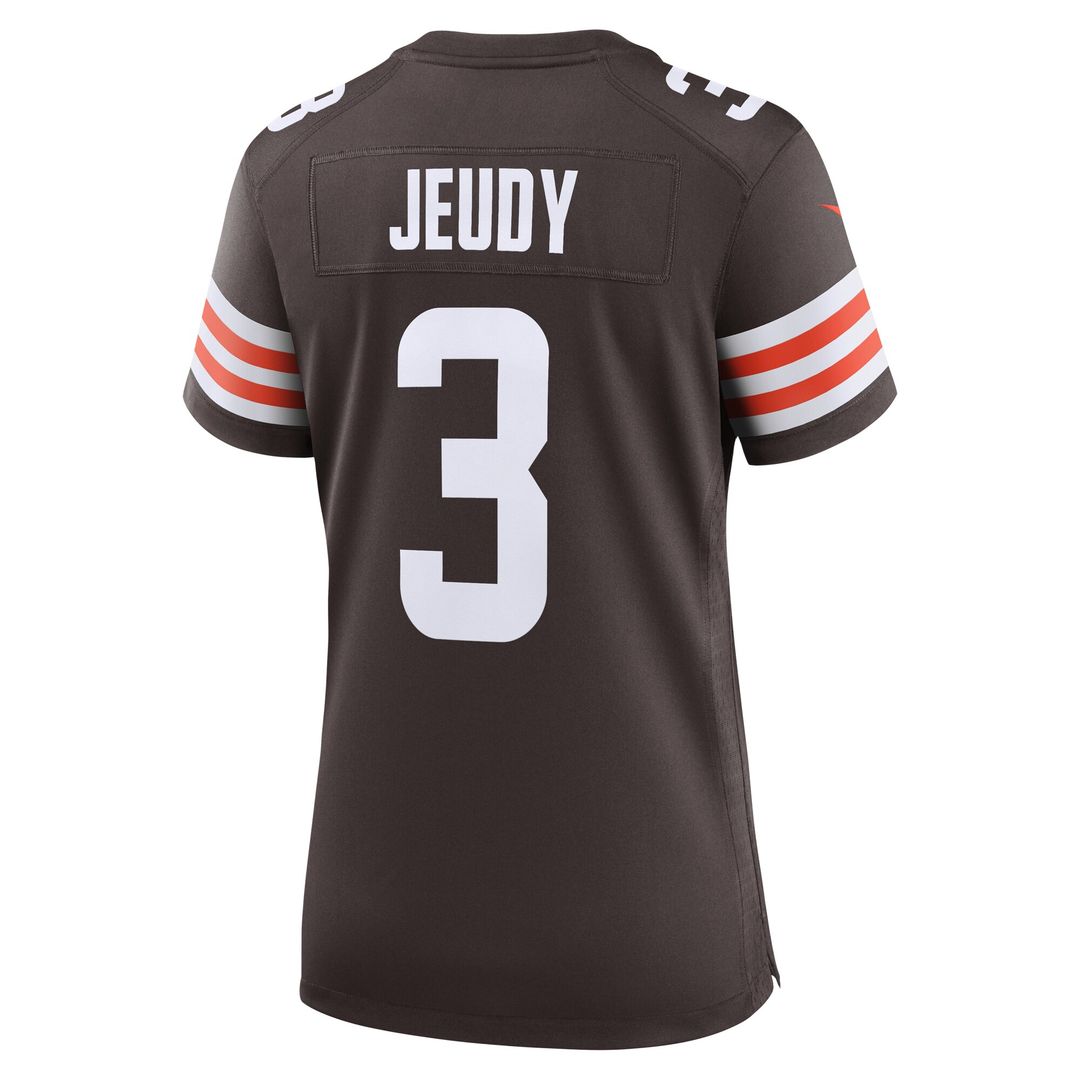 Jerry Jeudy Cleveland Browns Nike Women's Game Jersey - Brown Official NFL Team Apparel Football Fan Gear