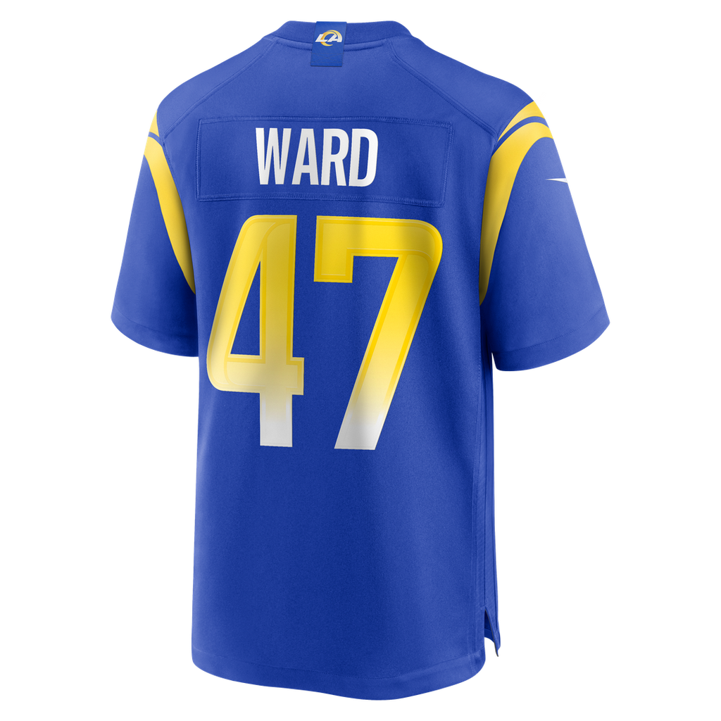 Alex Ward Los Angeles Rams Nike Home Game Jersey - Royal Official NFL Team Apparel Football Fan Gear