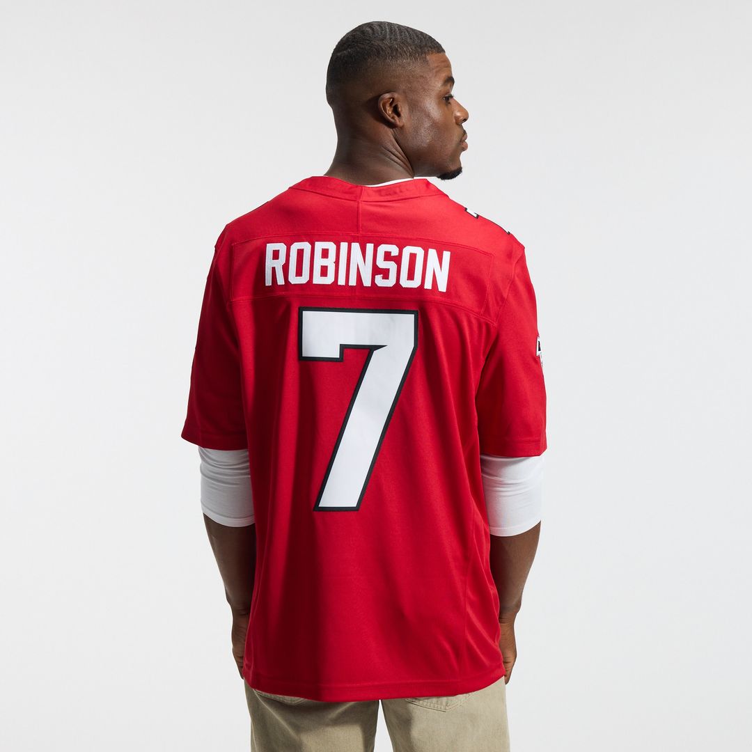 Bijan Robinson Atlanta Falcons Nike Vapor F.U.S.E. Stitched Limited Jersey - Red Official NFL Team Apparel Football Fan Gear