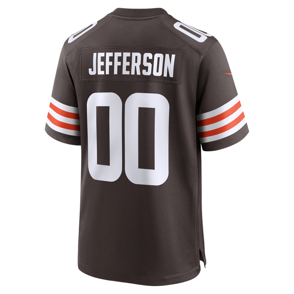 Justin Jefferson Cleveland Browns Nike Game Jersey - Brown Official NFL Team Apparel Football Fan Gear
