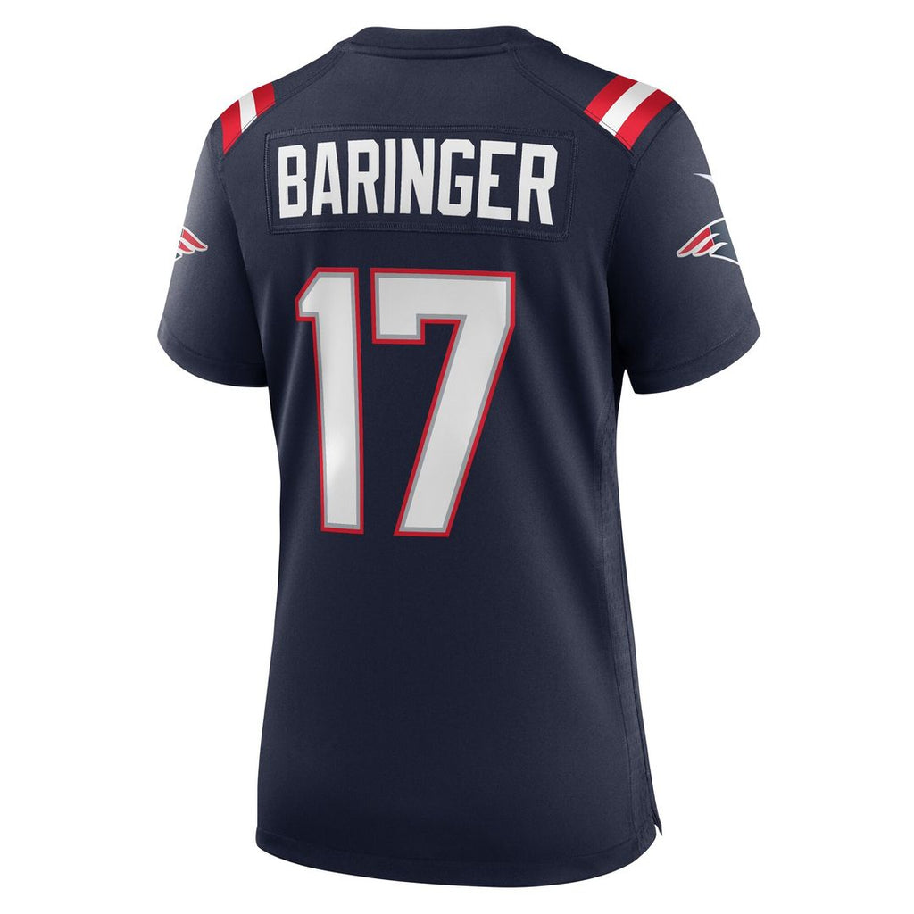 Bryce Baringer New England Patriots Nike Women's Game Jersey - Navy Official NFL Team Apparel Football Fan Gear