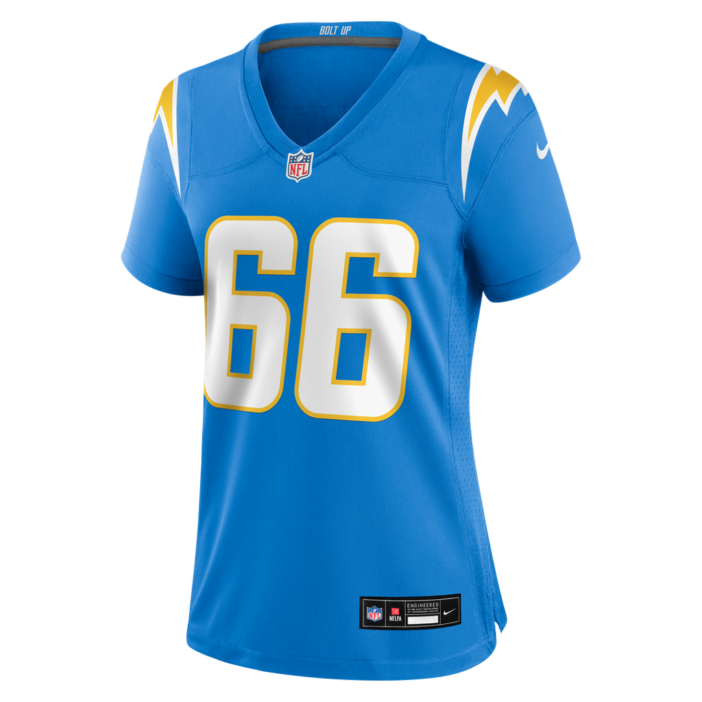 Jake Slaughter Los Angeles Chargers Nike Women's Team Game Jersey - Powder Blue Official NFL Team Apparel Football Fan Gear