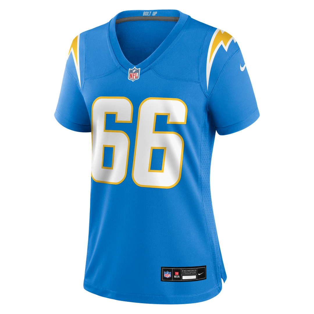 Jake Slaughter Los Angeles Chargers Nike Women's Team Game Jersey - Powder Blue Official NFL Team Apparel Football Fan Gear