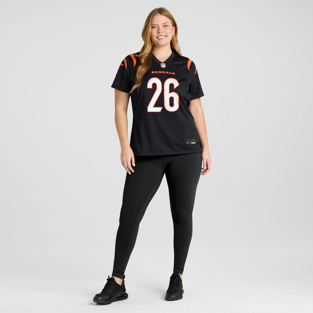 Ja'Sir Taylor Cincinnati Bengals Nike Women's Team Game Jersey - Black Official NFL Team Apparel Football Fan Gear