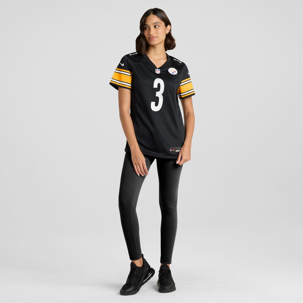 Jaquan Brisker Pittsburgh Steelers Nike Women's Team Game Jersey - Black Official NFL Team Apparel Football Fan Gear