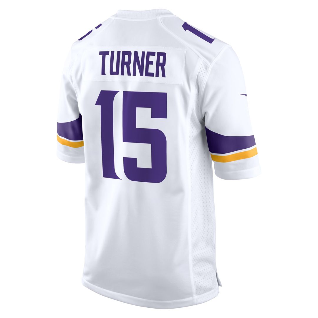 Dallas Turner Minnesota Vikings Nike Alternate Game Jersey - Purple Official NFL Team Apparel Football Fan Gear