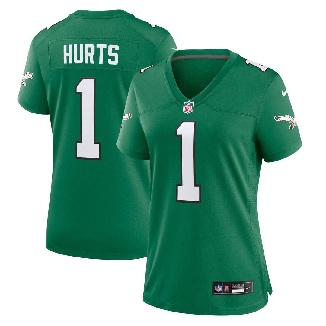 Jalen Hurts Philadelphia Eagles Nike Women's Game Jersey - White Official NFL Team Apparel Football Fan Gear