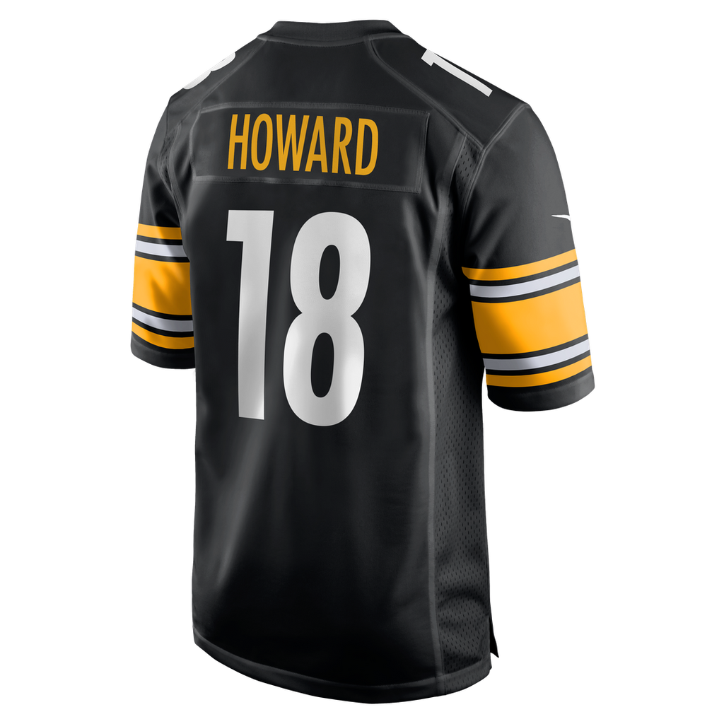 Will Howard Pittsburgh Steelers Nike Team Game Jersey - Black Official NFL Team Apparel Football Fan Gear
