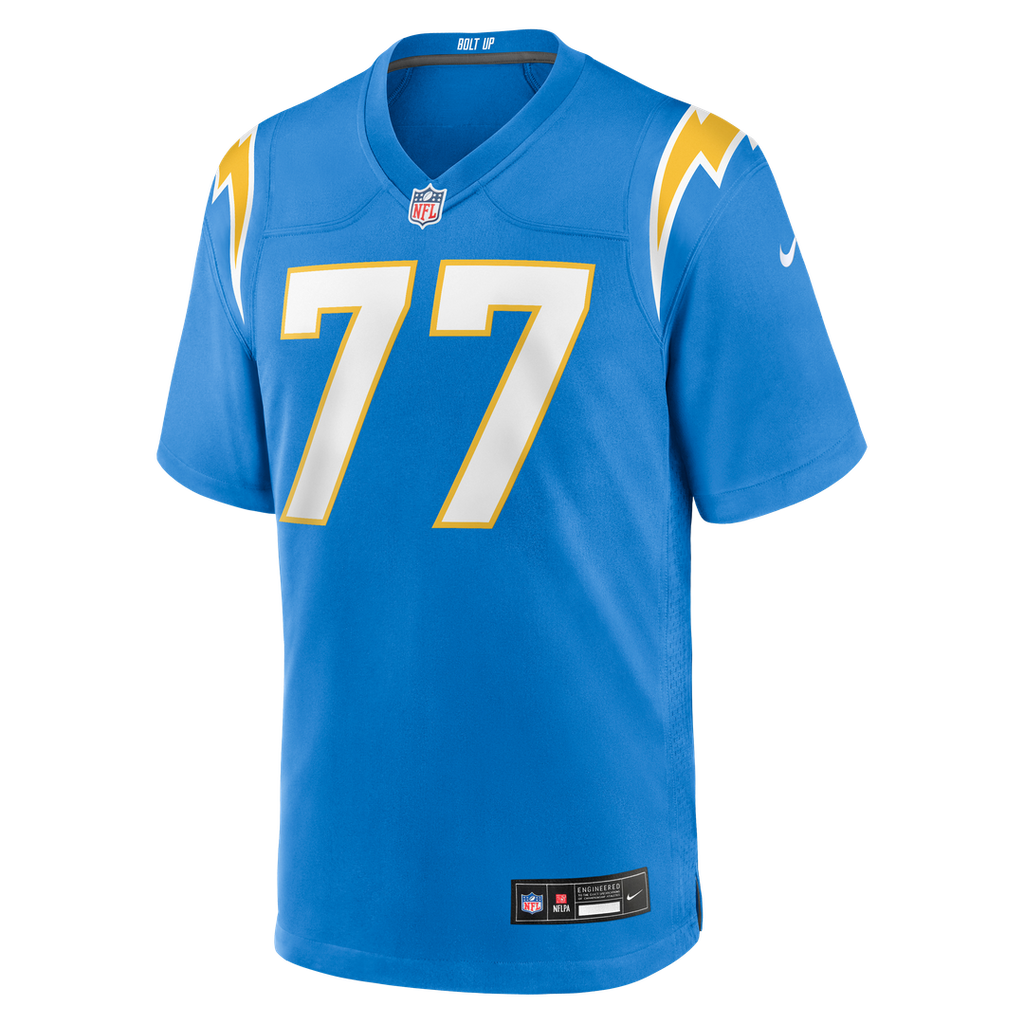 Travis Burke Los Angeles Chargers Nike Team Game Jersey - Powder Blue Official NFL Team Apparel Football Fan Gear