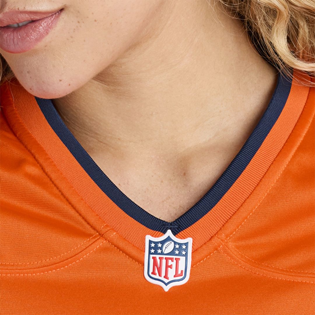 Evan Engram Denver Broncos Nike Women's Team Game Jersey - Orange Official NFL Team Apparel Football Fan Gear
