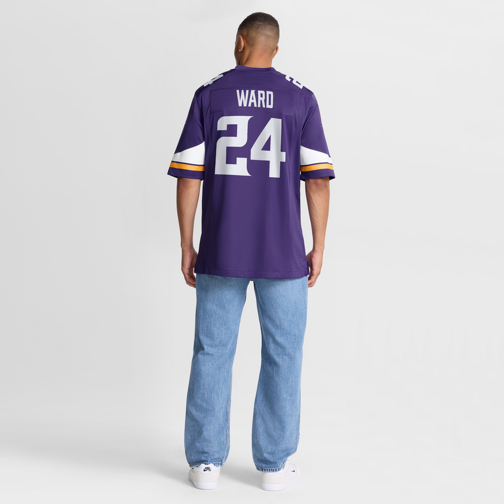 Jay Ward Minnesota Vikings Nike Team Game Jersey - Purple Official NFL Team Apparel Football Fan Gear