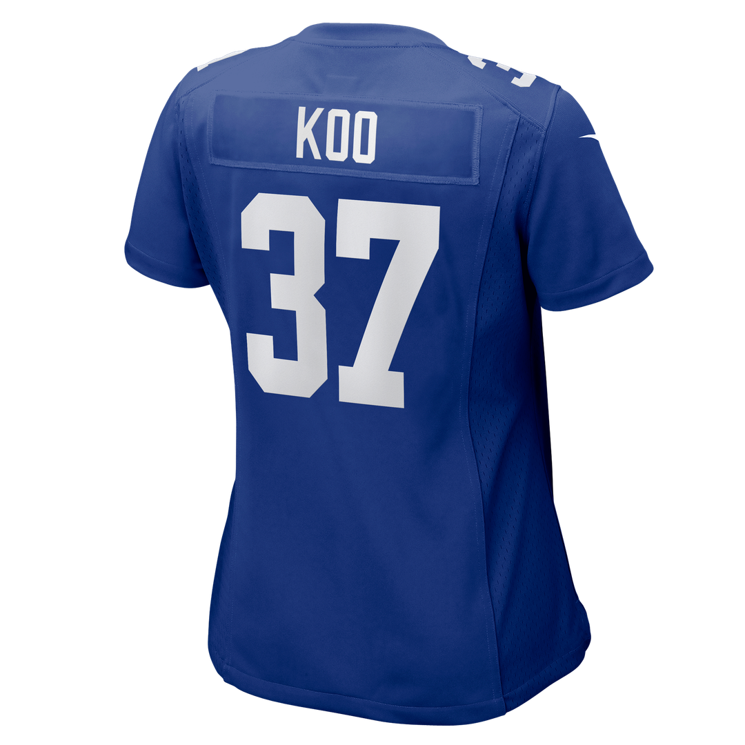 Younghoe Koo New York Giants Nike Women's Team Game Jersey - Royal Official NFL Team Apparel Football Fan Gear