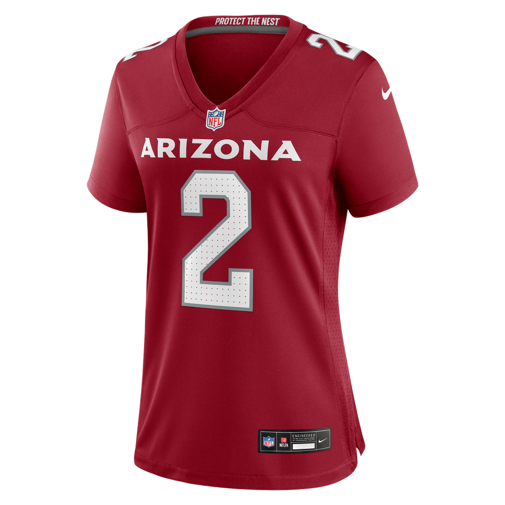 Will Johnson Arizona Cardinals Nike Women's Team Game Jersey - Cardinal Official NFL Team Apparel Football Fan Gear