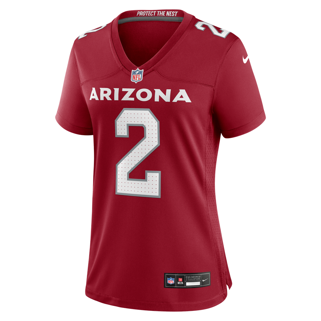 Will Johnson Arizona Cardinals Nike Women's Team Game Jersey - Cardinal Official NFL Team Apparel Football Fan Gear