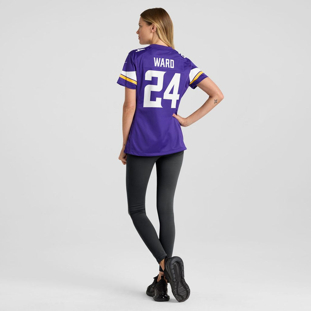 Jay Ward Minnesota Vikings Nike Women's Team Game Jersey - Purple Official NFL Team Apparel Football Fan Gear