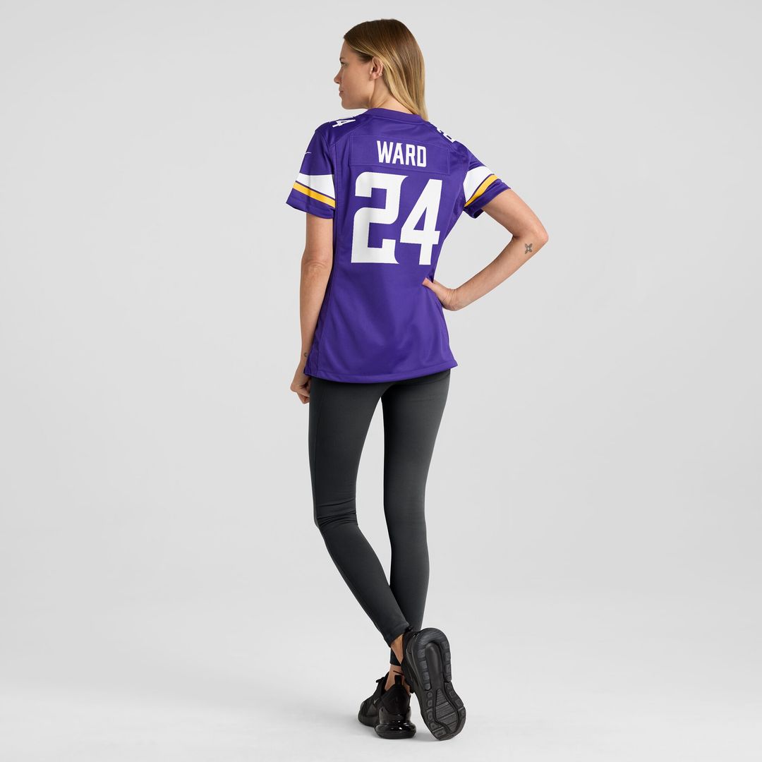 Jay Ward Minnesota Vikings Nike Women's Team Game Jersey - Purple Official NFL Team Apparel Football Fan Gear