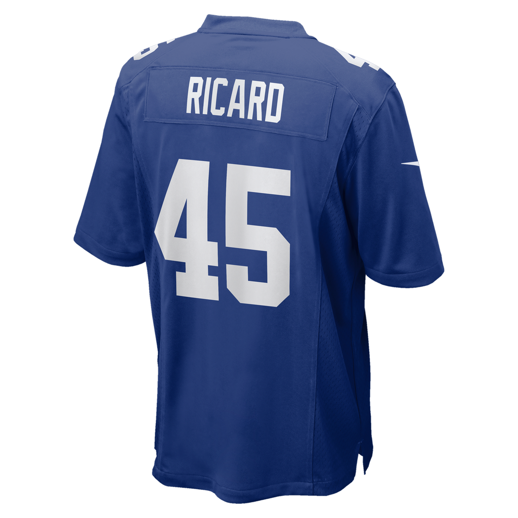 Patrick Ricard New York Giants Nike Team Game Jersey - Royal Official NFL Team Apparel Football Fan Gear