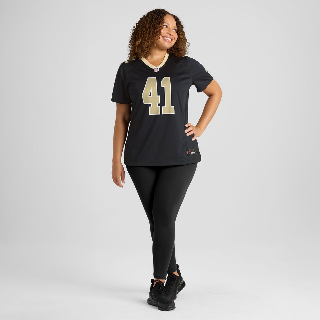 Alvin Kamara New Orleans Saints Nike Women's Game Jersey - Black Official NFL Team Apparel Football Fan Gear