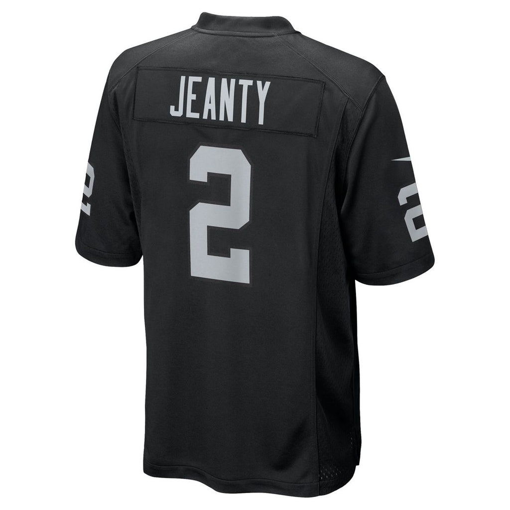 Ashton Jeanty Las Vegas Raiders Nike Team Game Jersey - Black Official NFL Team Apparel Football Fan Gear
