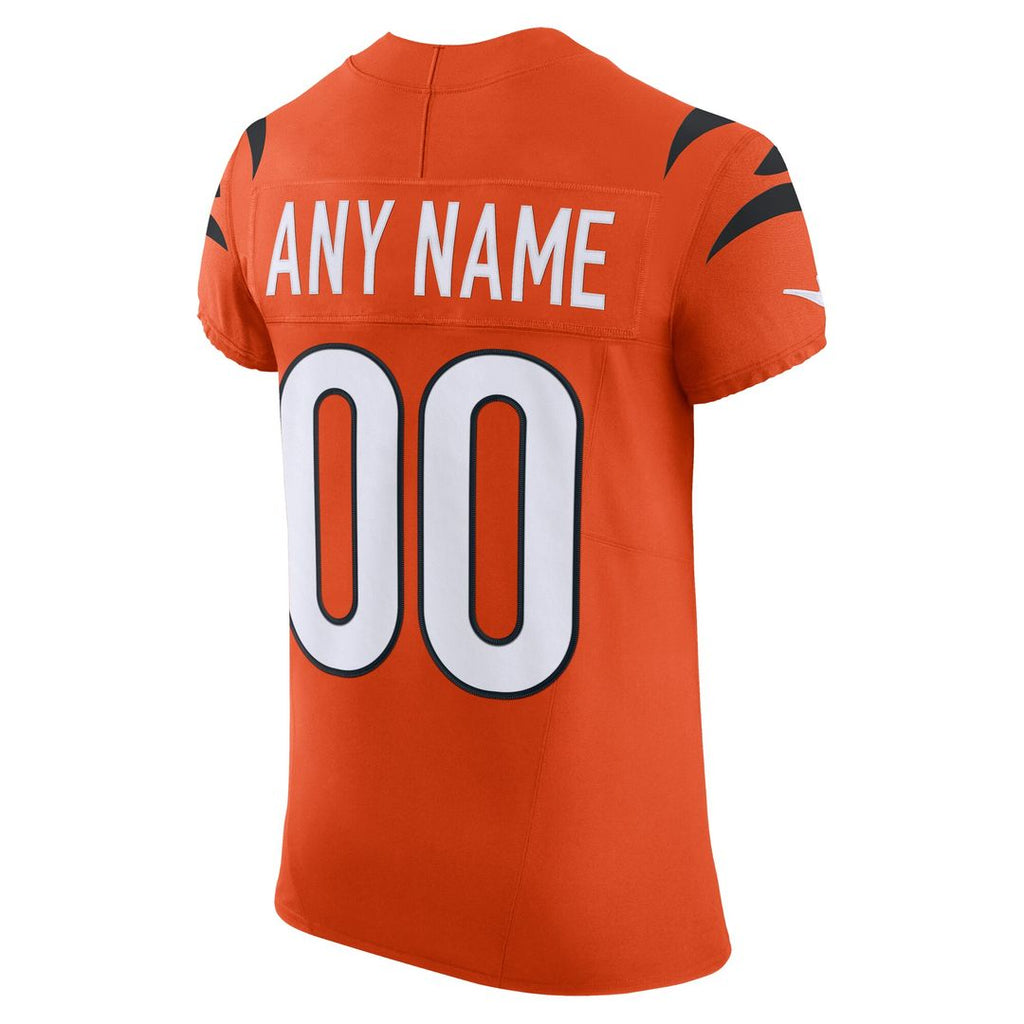 Cincinnati Bengals Nike Team Vapor F.U.S.E. Elite Custom Jersey - Black Official NFL Team Apparel Football Fan Gear