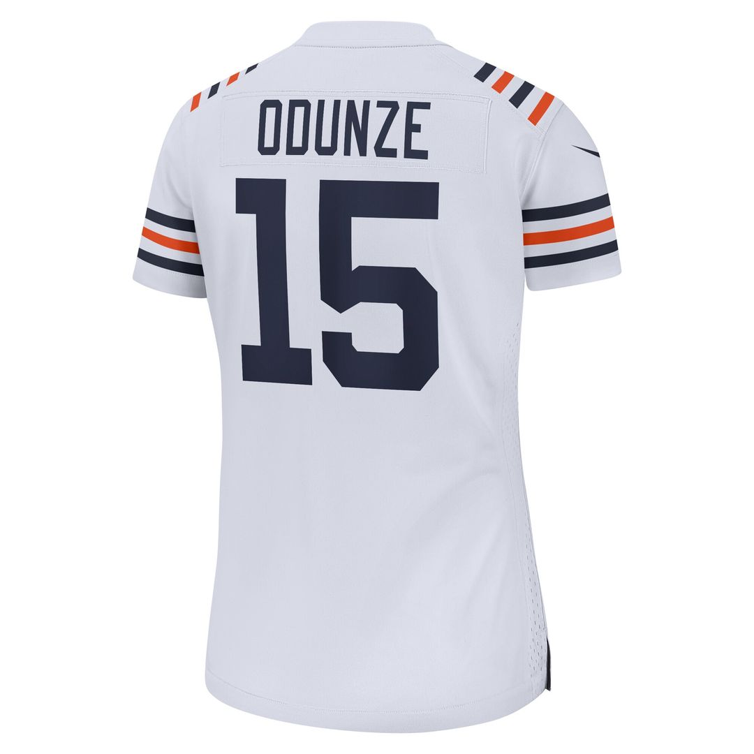 Rome Odunze Chicago Bears Nike Women's Alternate Game Jersey - White Official NFL Team Apparel Football Fan Gear