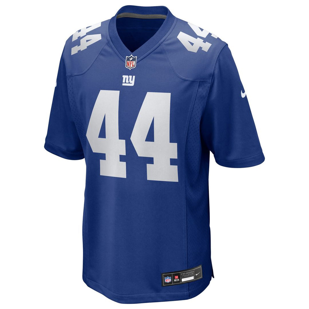 Cam Skattebo New York Giants Nike Game Jersey - Royal Official NFL Team Apparel Football Fan Gear