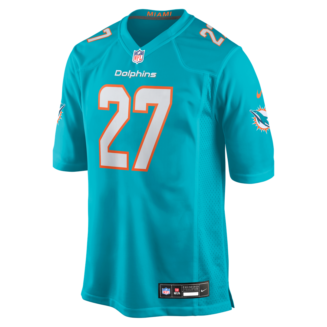 Ethan Bonner Miami Dolphins Nike Game Jersey - Aqua Official NFL Team Apparel Football Fan Gear