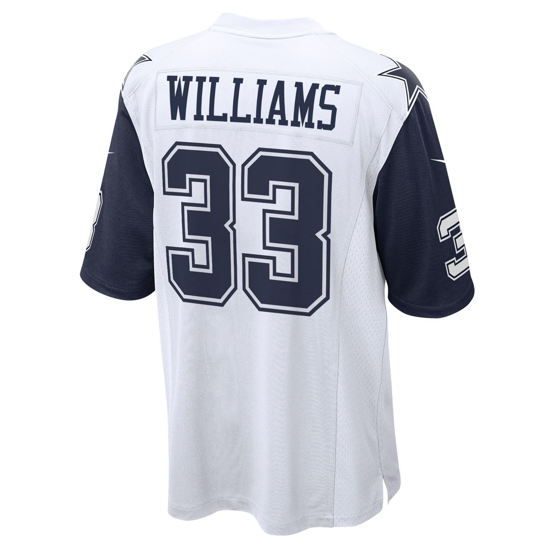 Javonte Williams Dallas Cowboys Nike Team Game Jersey - Navy Official NFL Team Apparel Football Fan Gear