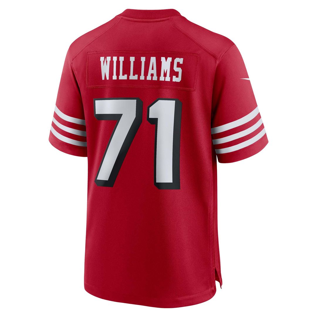 Trent Williams San Francisco 49ers Nike Player Game Jersey - White Official NFL Team Apparel Football Fan Gear