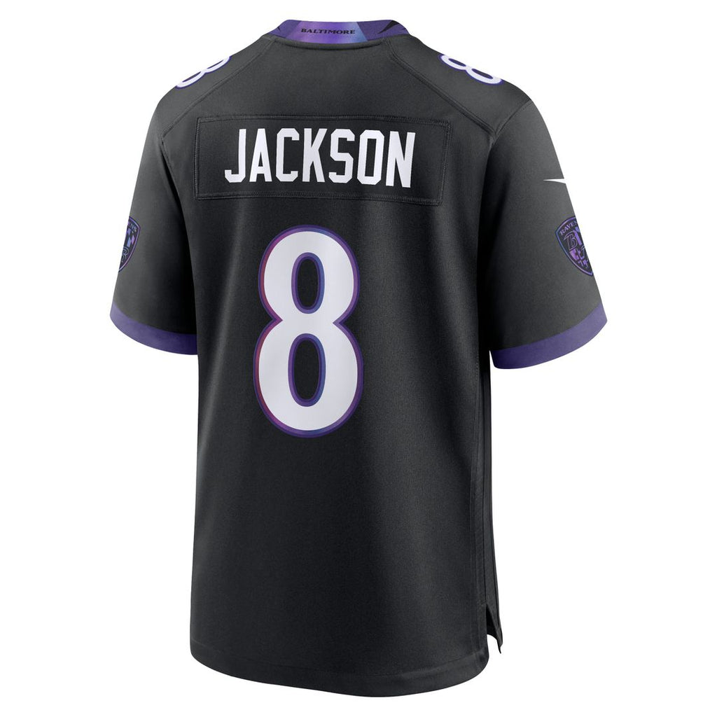 Lamar Jackson Baltimore Ravens Nike Game Jersey - White Official NFL Team Apparel Football Fan Gear